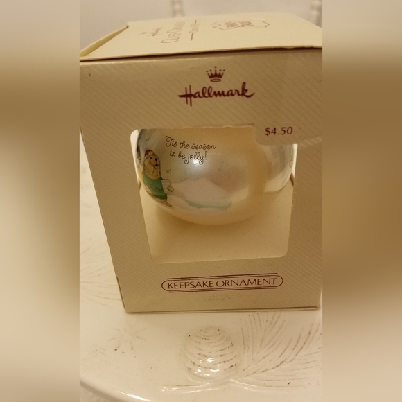 Vintage Hallmark Glass Keepsake Ornament 1983 Shirt Tales - Picture 5 of 10